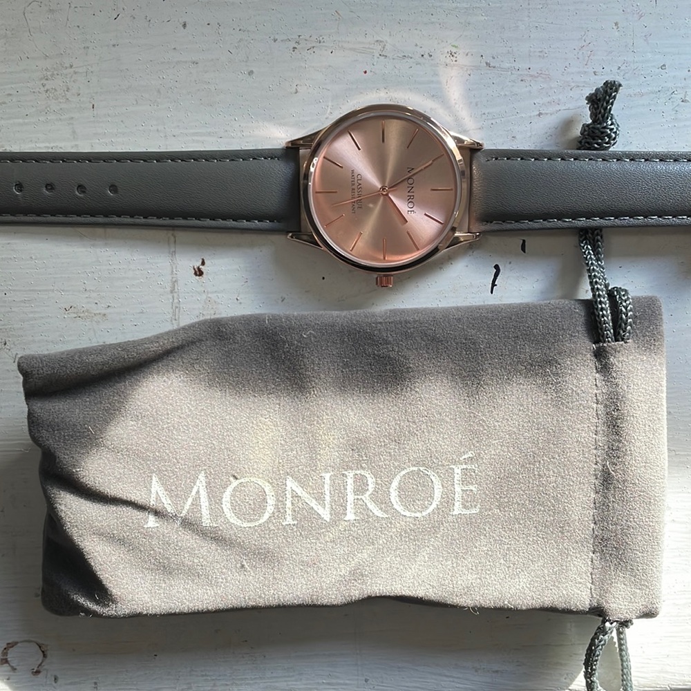 Monroe Classique Watch Sunburt Solerose